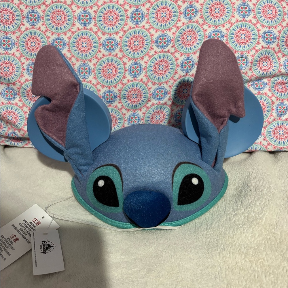 Disney Stitch Blue and Purple Kids Cap